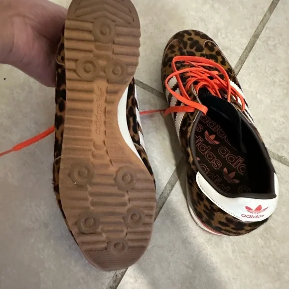 Adidas Leopard print trainers SL 72 - Picture 4 of 4